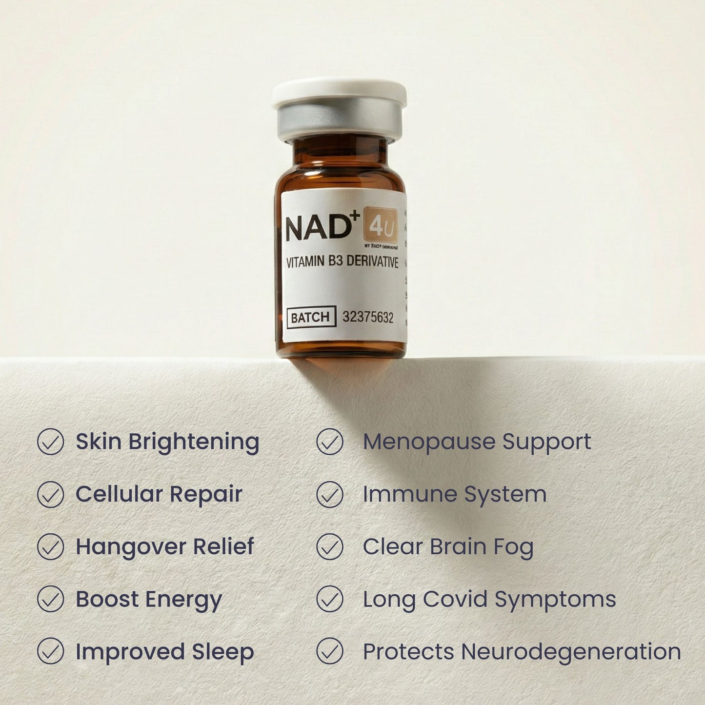 NAD+ 4u تحت الجلد