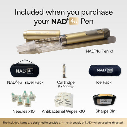 NAD+ 4u Pen Trial Kit (500mg)
